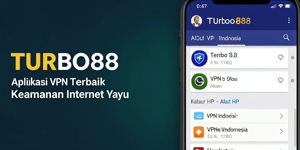 Tampilan antarmuka TURBO88 yang sederhana dan mudah digunakan.